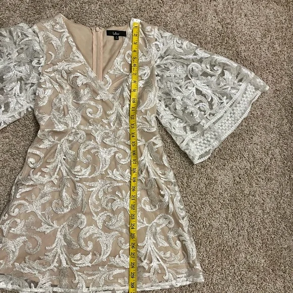 Lulu’s White Bridal Dress - Picture 14 of 16